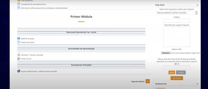 CONTENIDO MODULO AULA VIRTUAL UMNG