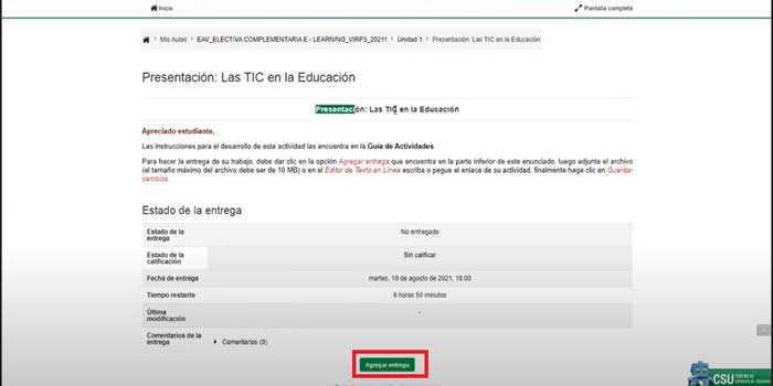 CONTENIDO TAREA AULA VIRTUAL UNIQUINDIO