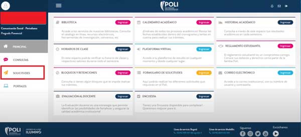SOLICITUDES SMARTCAMPUS