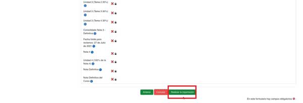 REALIZAR LA IMPORTACION IMPORTAR ACTIVIDADES Y RECURSOS MOODLE