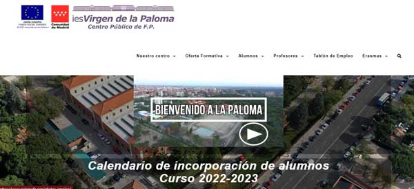 PAGINA PRINCIPAL VIRGEN DE LA PALOMA