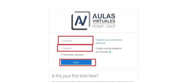 ACCEDER AULAS VIRTUALES FCNYM