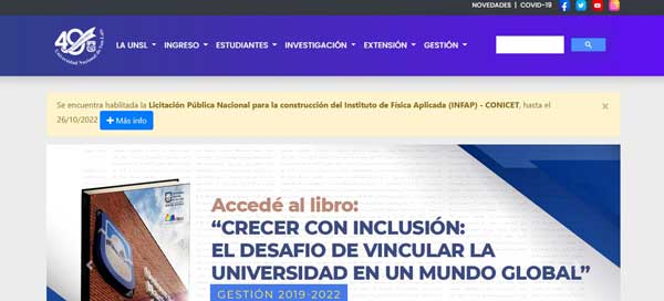 PAGINA PRINCIPAL UNSL