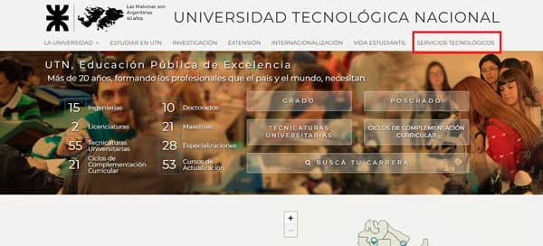 SERVICIOS TECNOLOGICOS UTN
