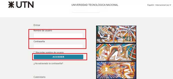 ACCEDER AULAS VIRTUALES UTN RESISTENCIA