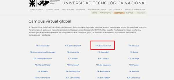 FACULTAD REGIONAL UTN BUENOS AIRES