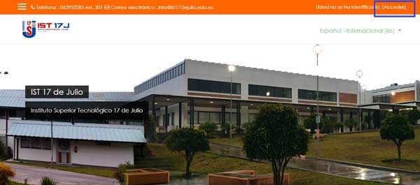 ENLACE ACCEDER AULAS VIRTUALES 17 DE JULIO
