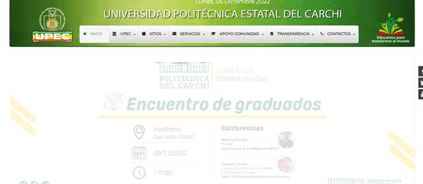 PAGINA PRINCIPAL UPEC